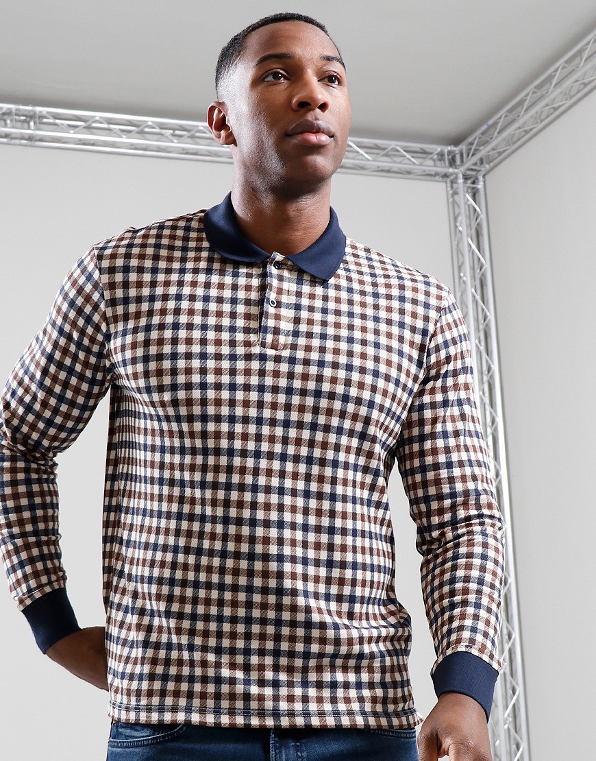aquascutum_ls_club_check_polo_