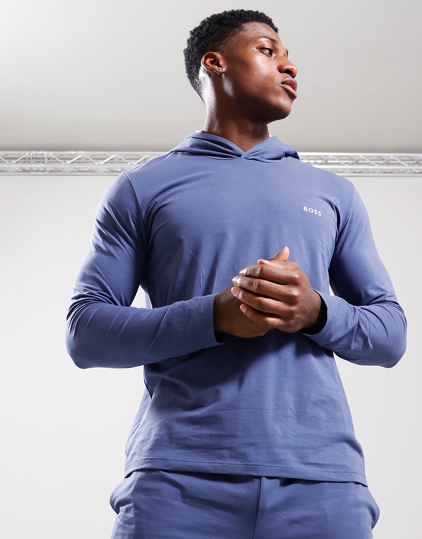 BOSS Mix Match Hoodie Navy Terraces Menswear
