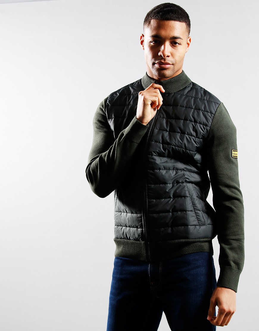 Barbour international baffle zip jacket clearance