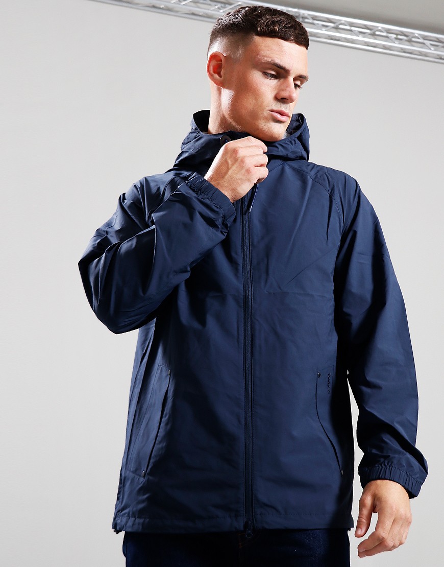 Barbour Kirkhill Showerproof Jacket Navy Terraces Menswear