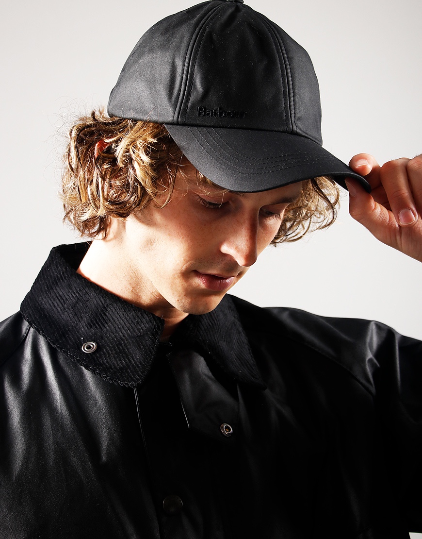 Barbour Prestbury Cap Black - Terraces 