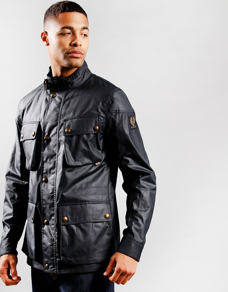 Belstaff Fieldmaster Jacket Dark Navy - Terraces Menswear