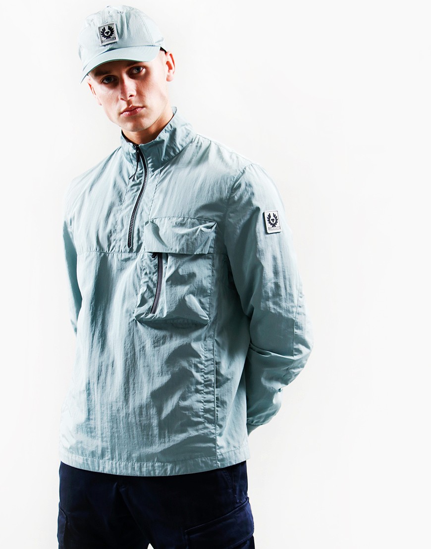 Belstaff Ramp Jacket Steel Green Terraces Menswear