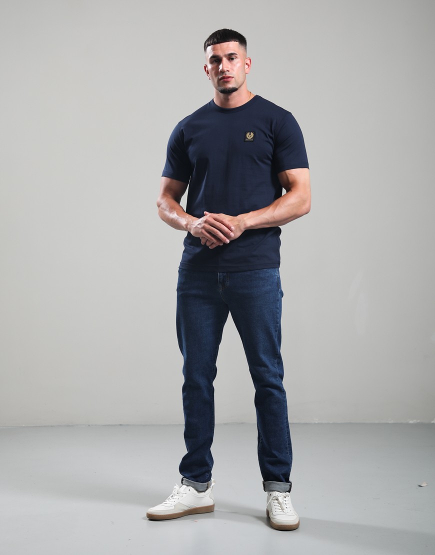Belstaff Map T-Shirt Cloud Grey - Terraces Menswear