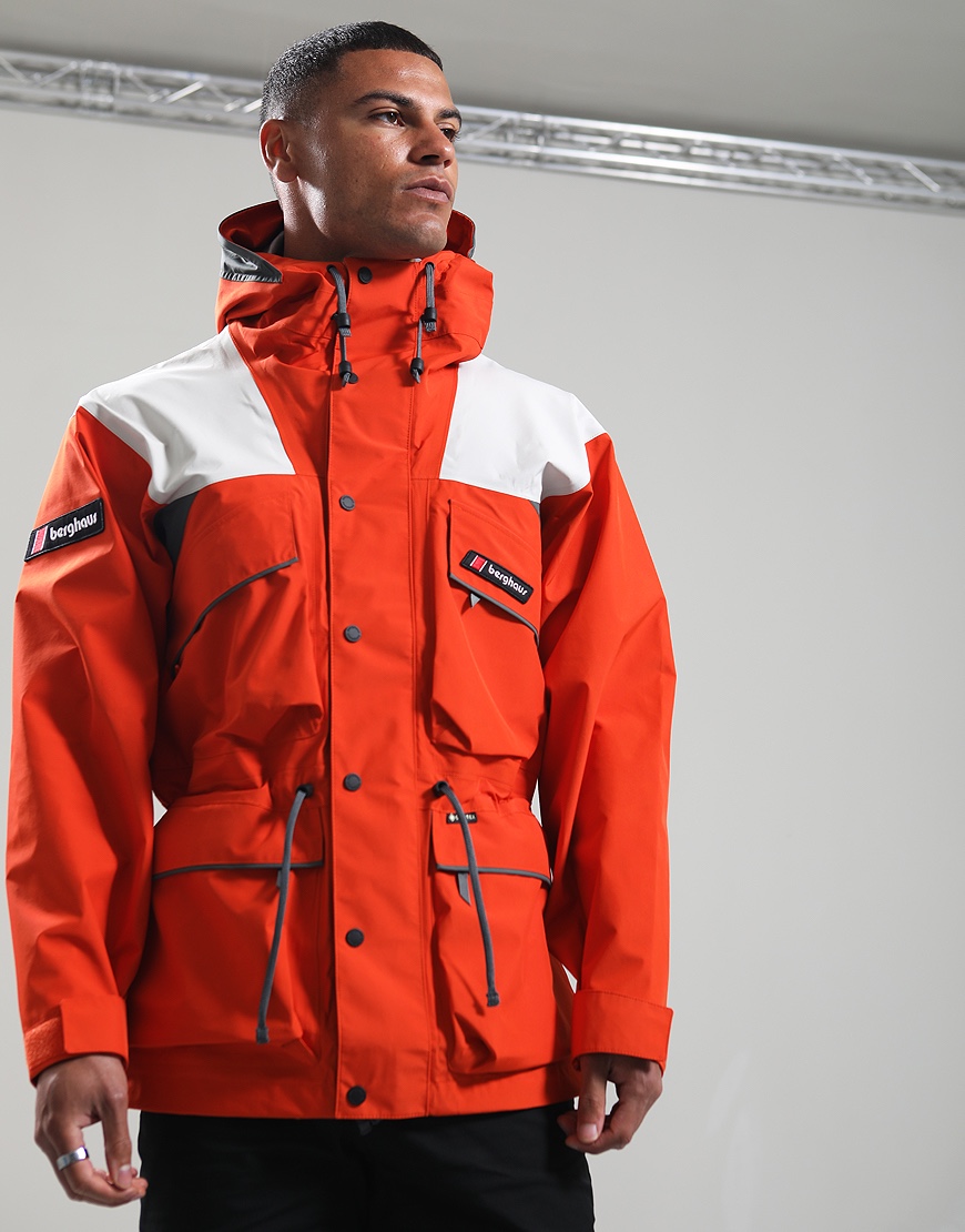 Maitland Gore Tex Jacket Berghaus Rain Coat Mens Red Berghaus Coat