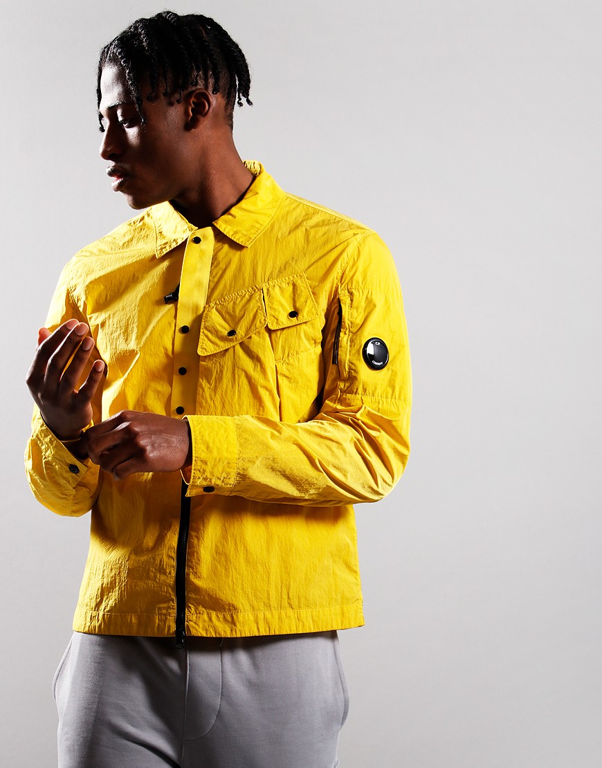 C.P. Company Chrome R Overshirt Nugget Gold Terraces Menswear