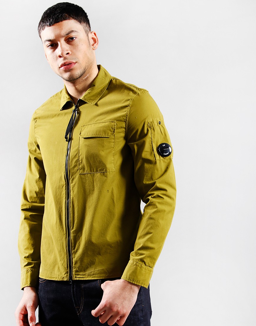 Cp company zip online overshirt