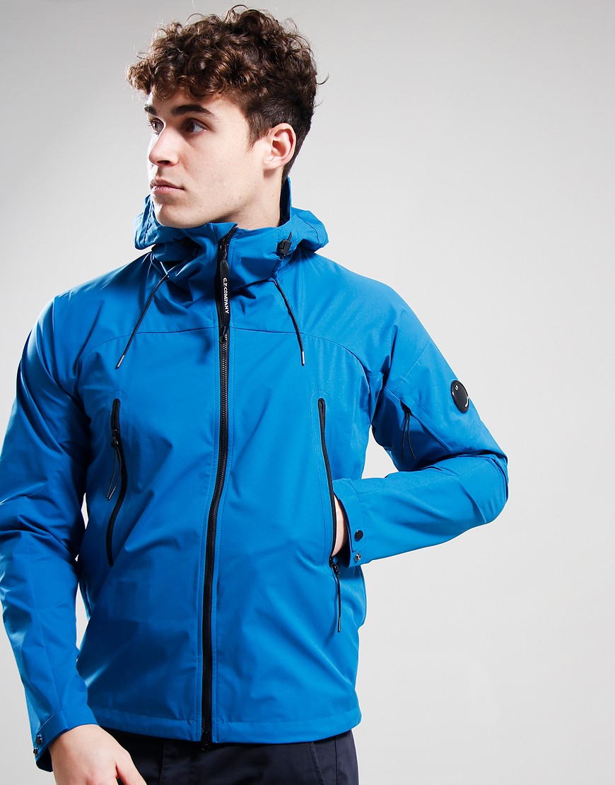 C.P. Company Pro Tek Hooded Jacket Ink Blue Terraces Menswear