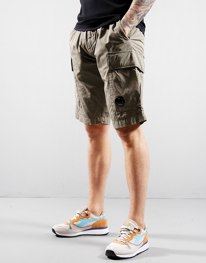 C.P. Company Twill Cargo Short Seneca Rock Terraces Menswear
