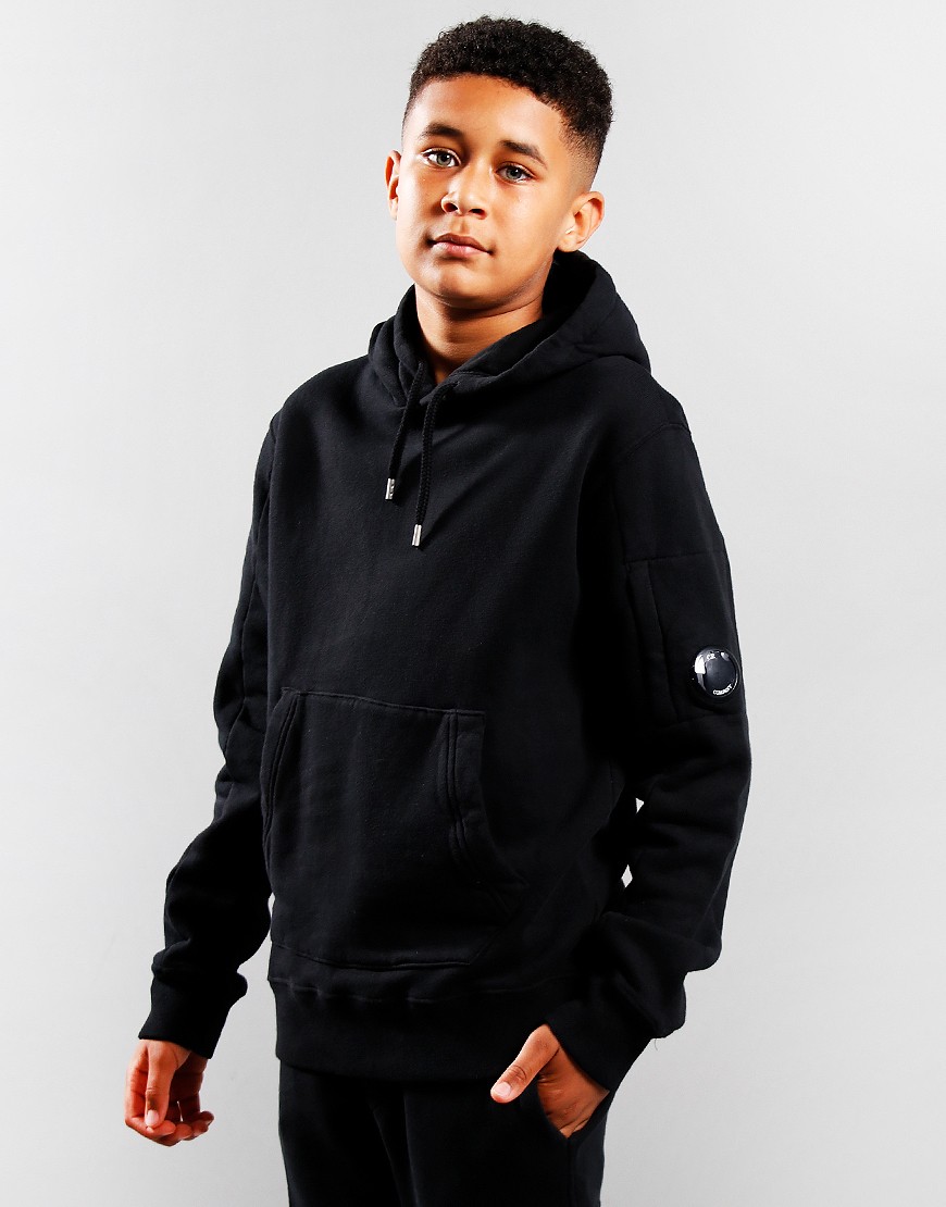 Cp company lens sweatshirt black outlet