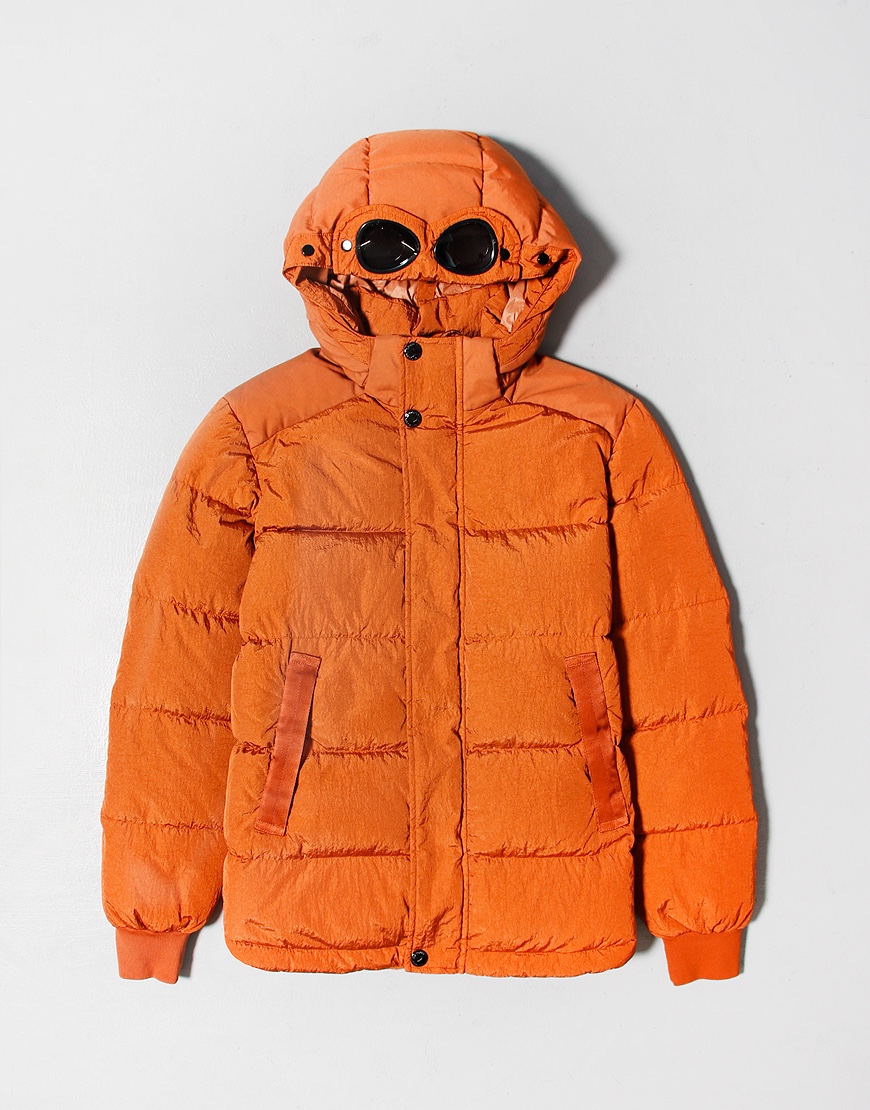 cp goggle puffer jacket