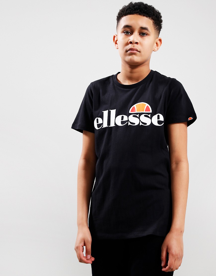 Ellesse Kids Malia T-Shirt Black - Terraces Menswear | Sport-T-Shirts