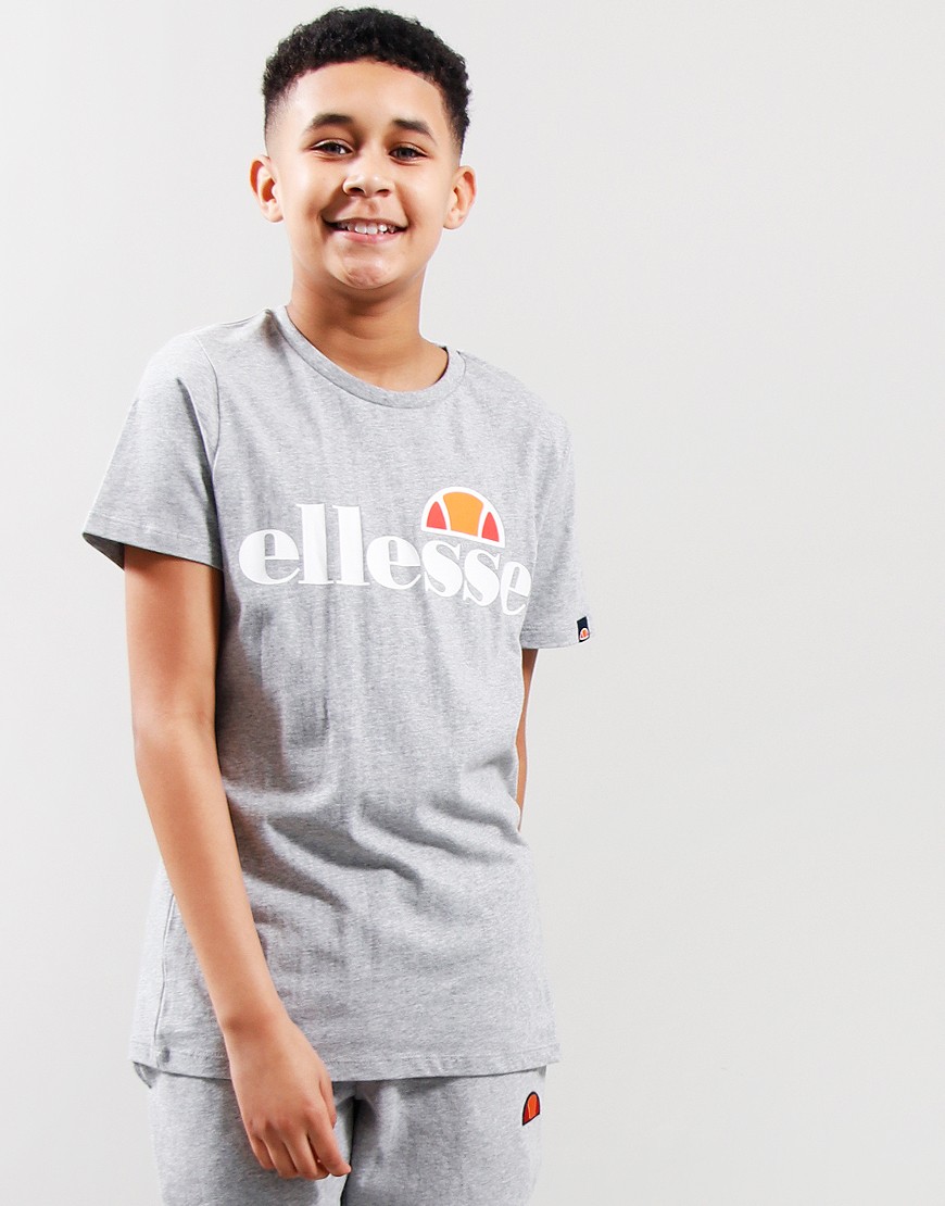 Ellesse Kids Malia T-Shirt Grey - Terraces Menswear