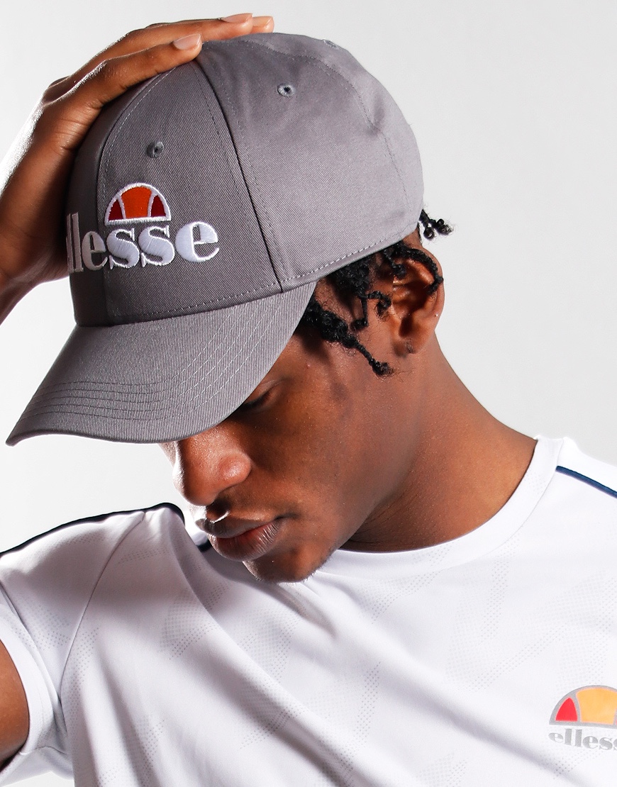 Terraces Grey Baseball Cap - Menswear Ellesse Ragusa