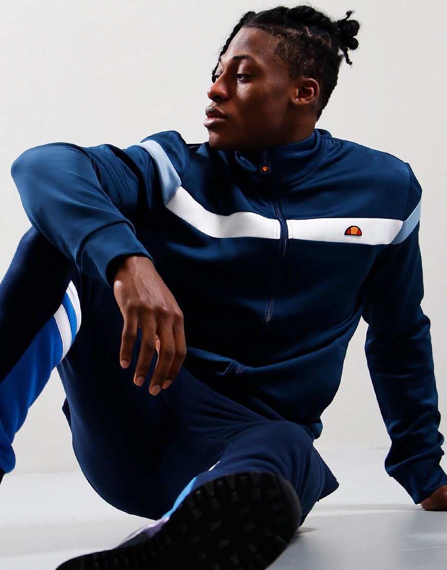 Ellesse Spinella Track Top Dark Blue - Terraces Menswear
