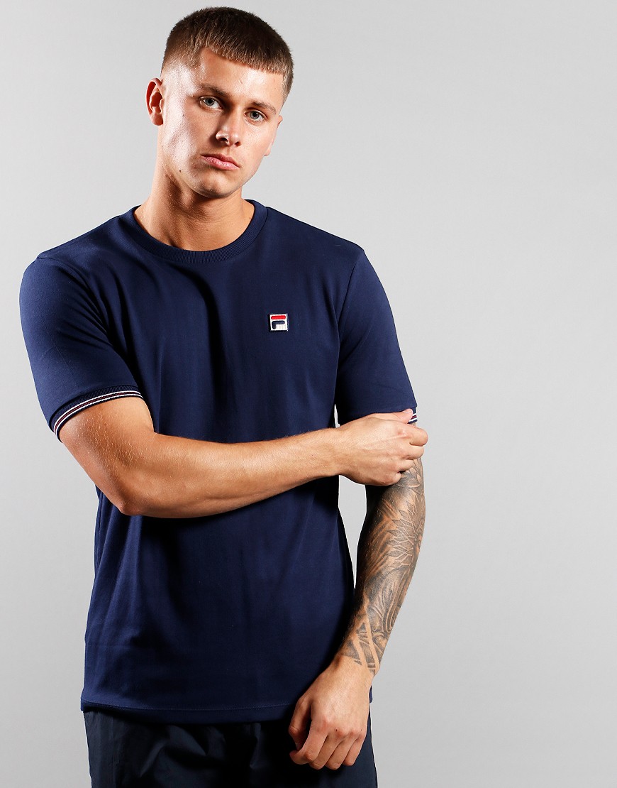 Navy fila shirt shop