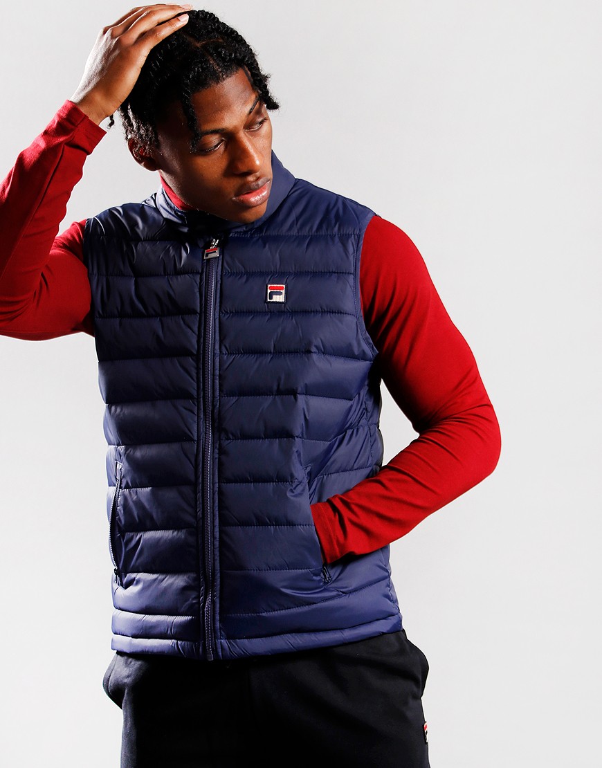 Fila Vintage Emilio Gilet Peacoat Terraces Menswear