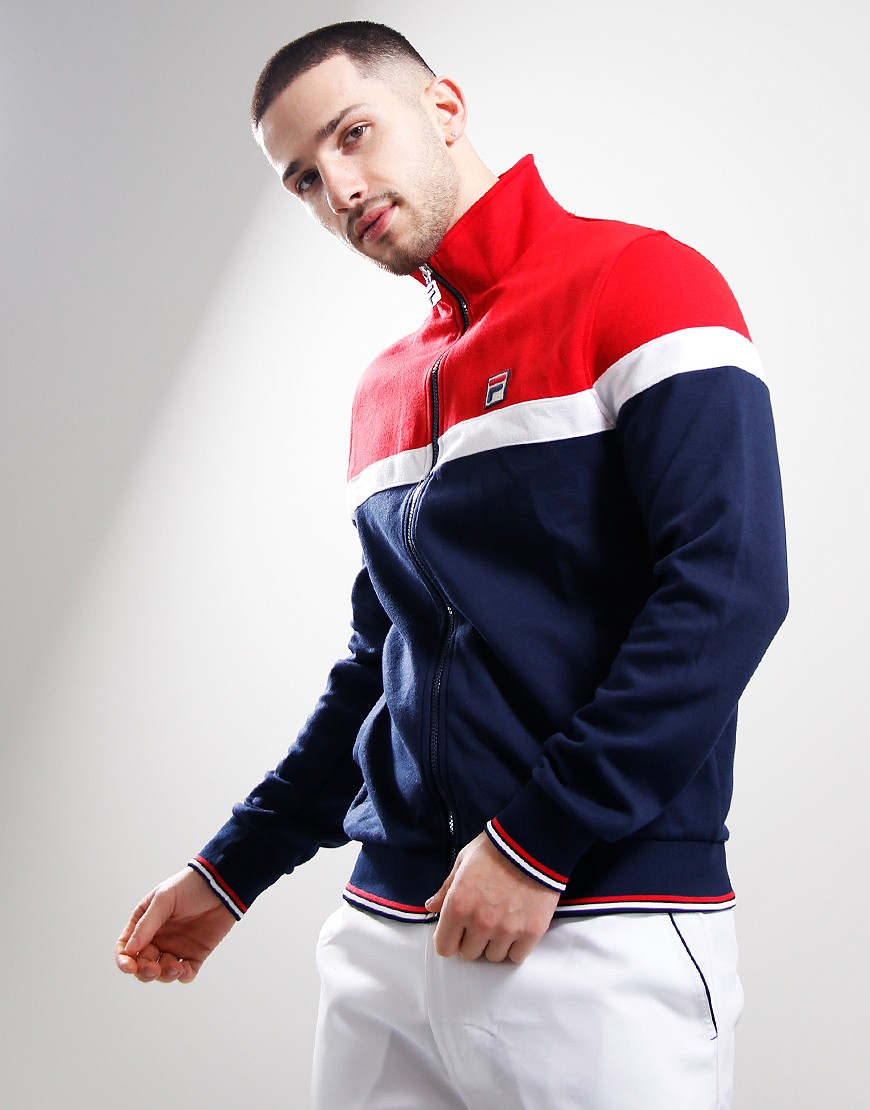 Fila outlet red white