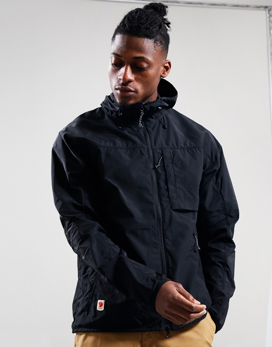 Veste Coupe-vent Fjällräven High Coast Homme – Noire, Légère, Idéale Trekking Et Extérieur