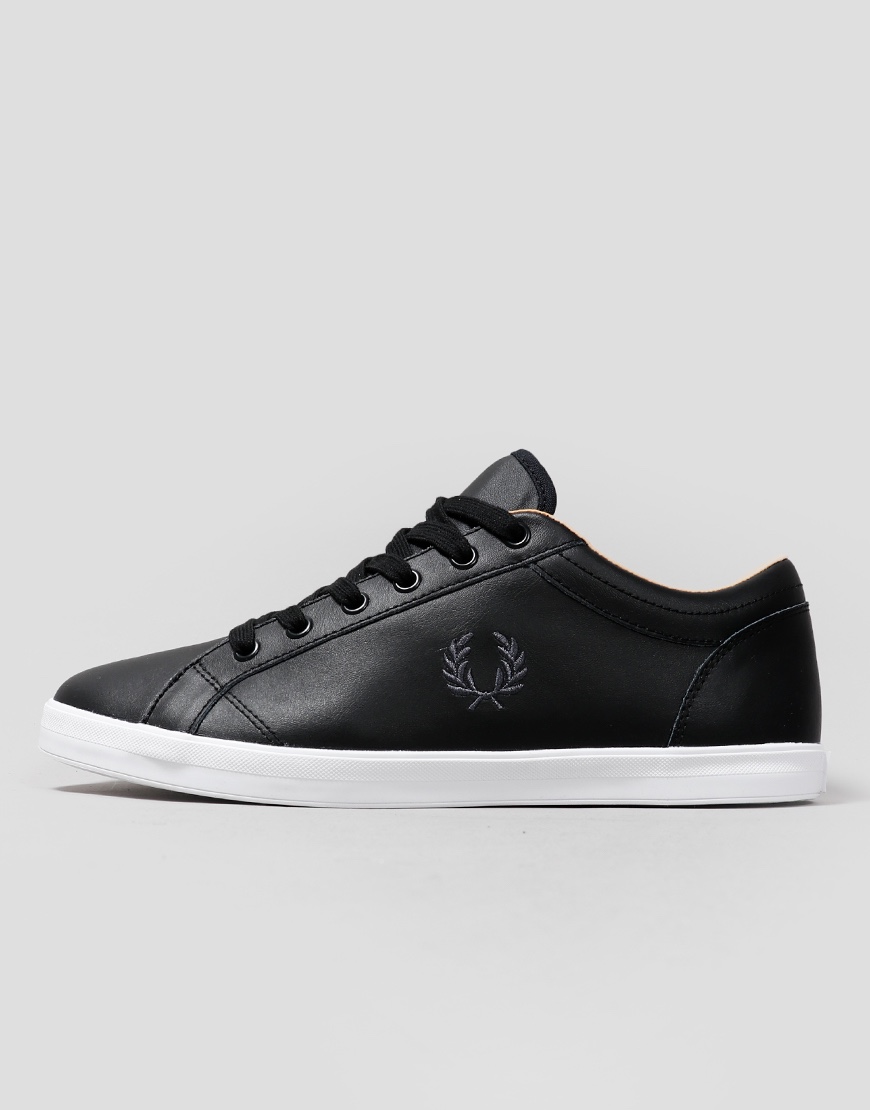 fred perry baseline black