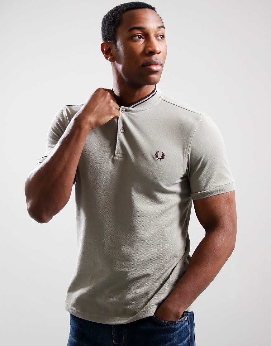 Fred perry bomber neck polo shirt hot sale