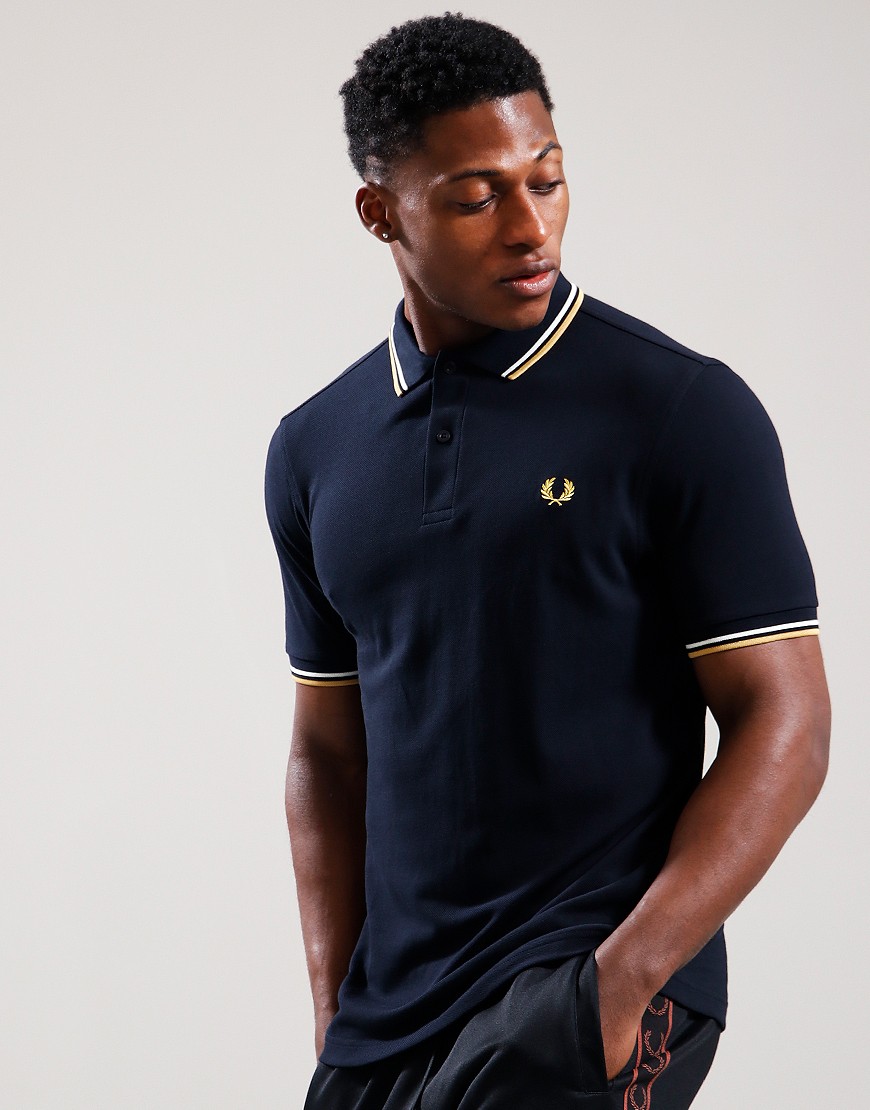 Fred perry honeycomb polo clearance