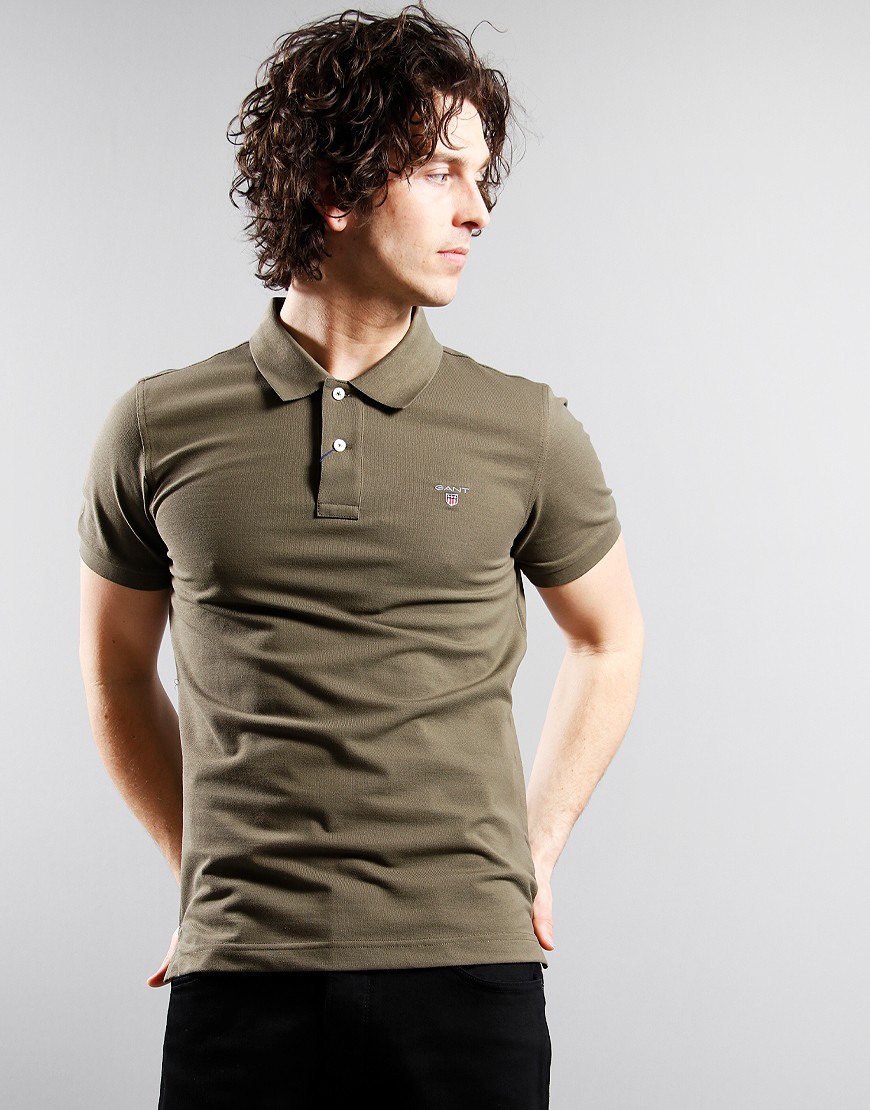 gant green polo shirt