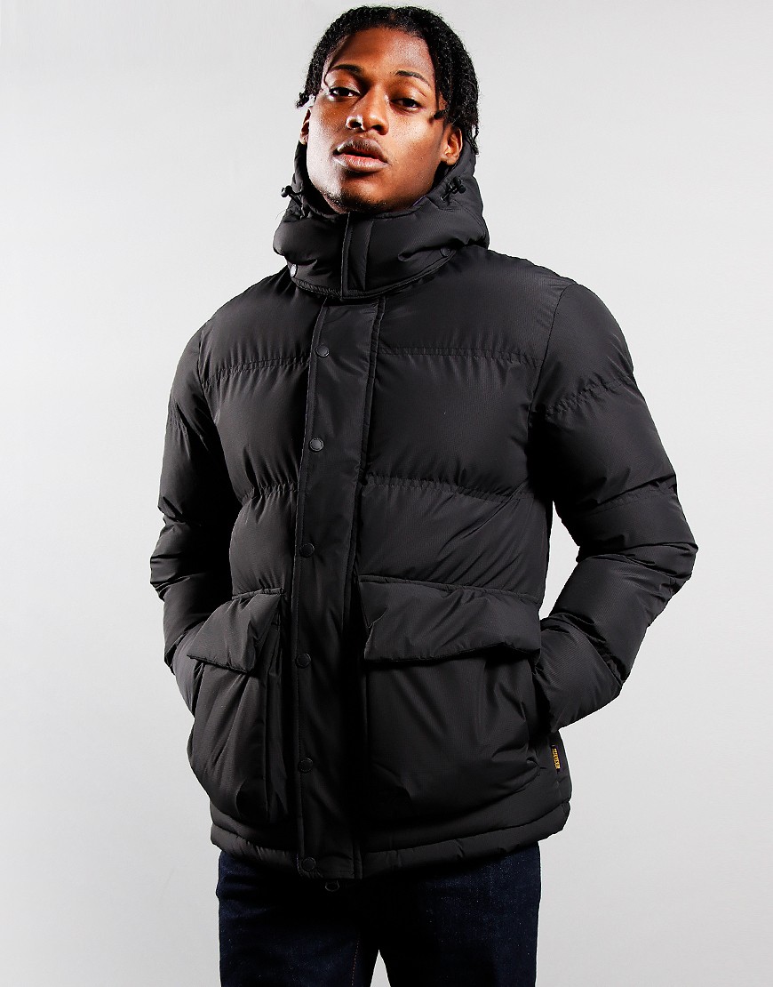 Hikerdelic Calland Puffer Jacket Black - Terraces Menswear