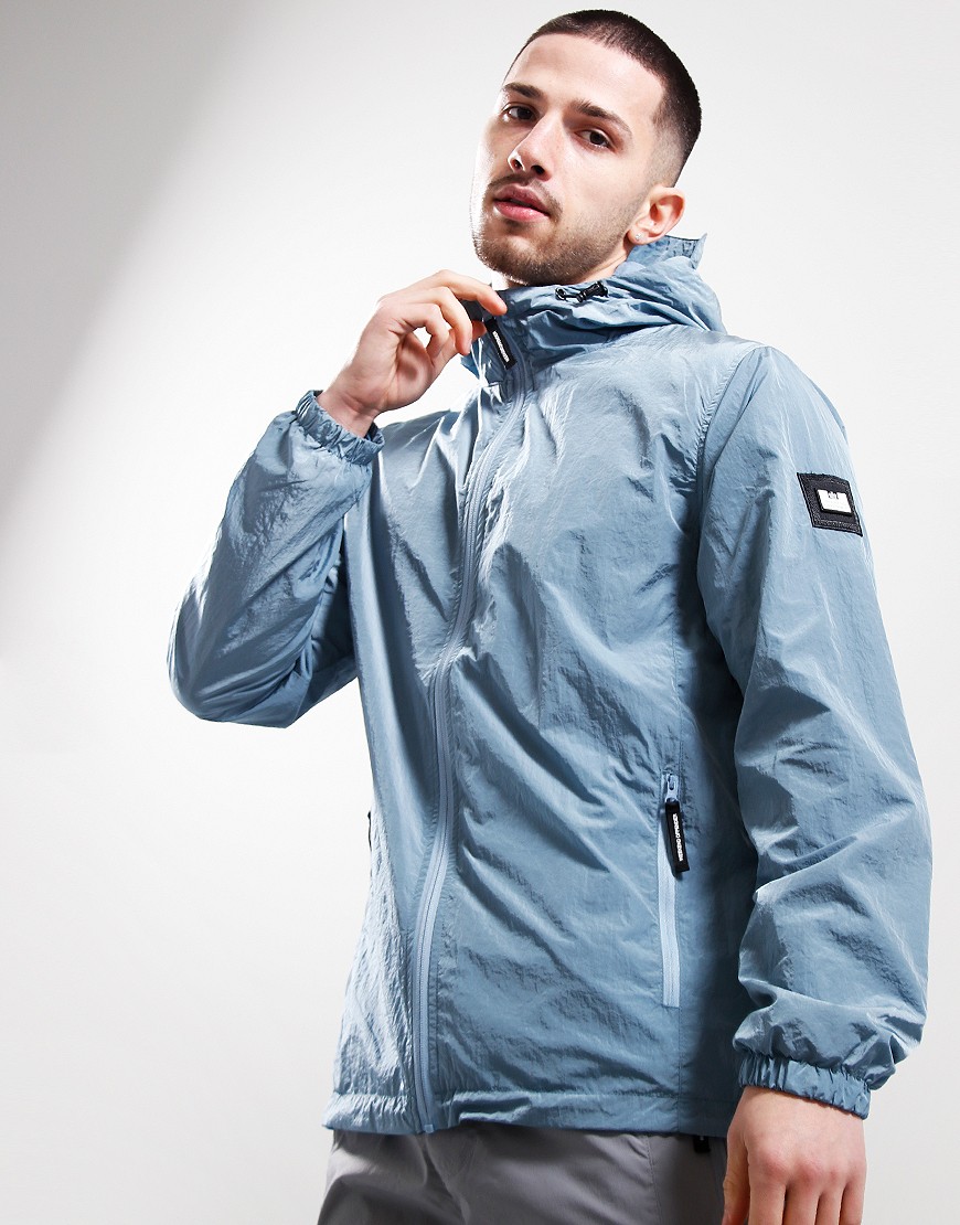 Weekend Offender Technician Jacket Slate Blue Terraces Menswear