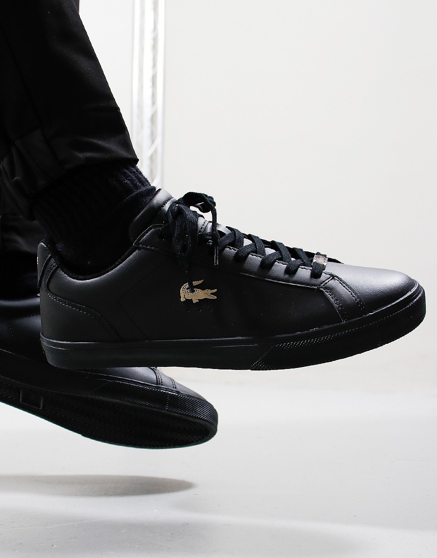 Lacoste Lerond Pro 123 3 Trainers Black Black Terraces Menswear