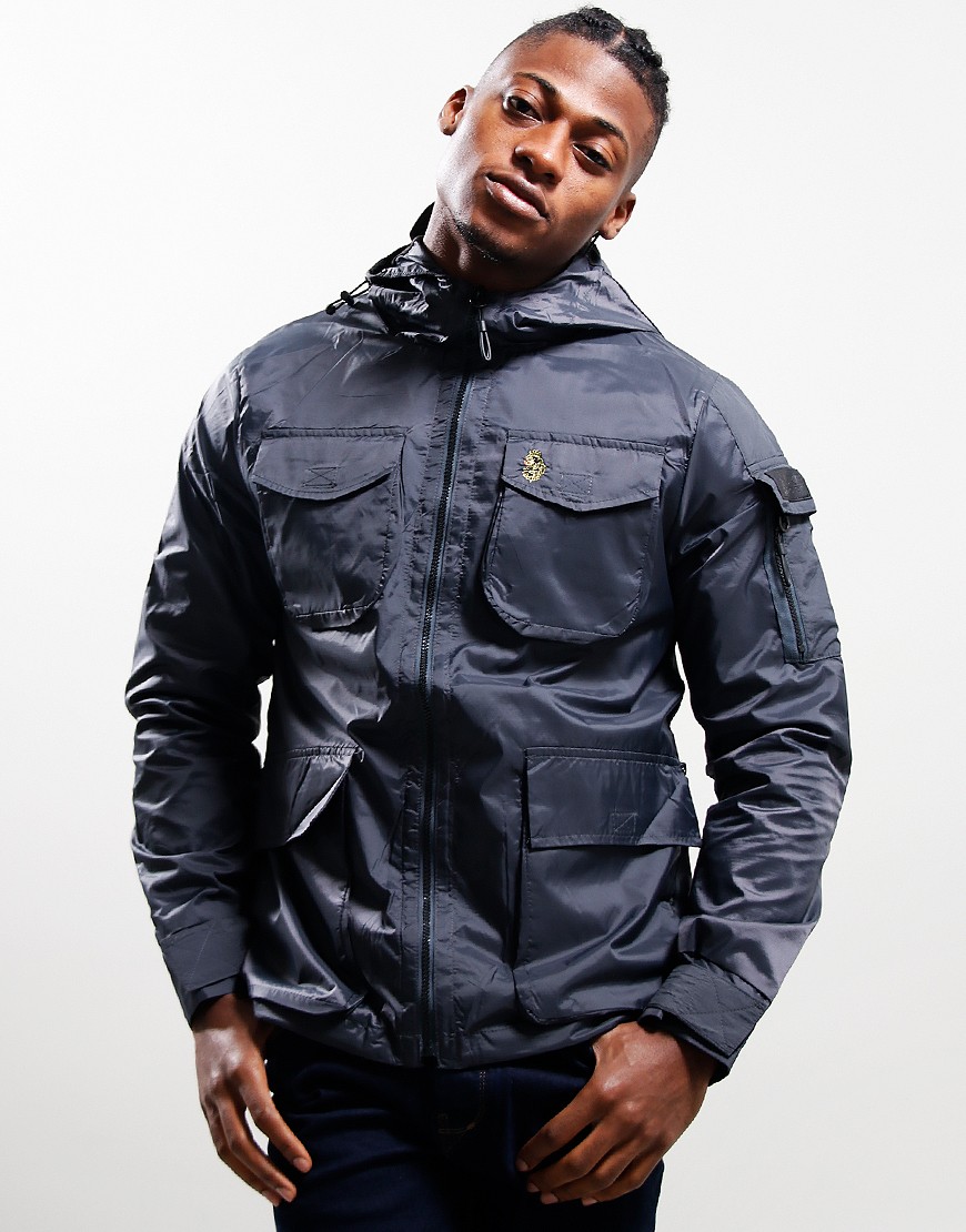 LUKE 1977 Curation Jacket Charcoal Terraces Menswear
