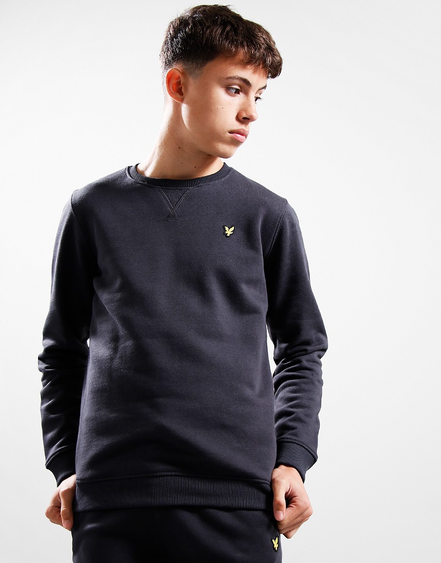 Lyle Scott Junior Crew Sweat Phantom Terraces Menswear
