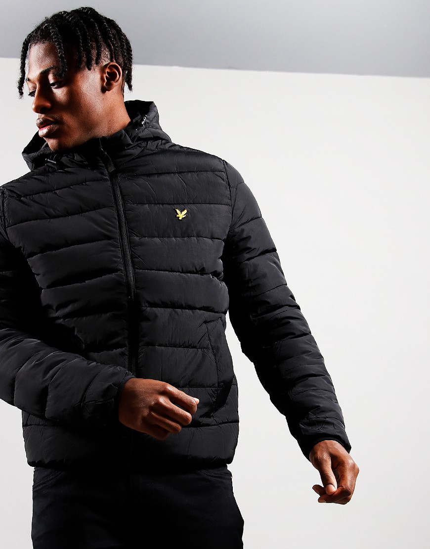 Lyle scott lightweight outlet puffer jacket true black