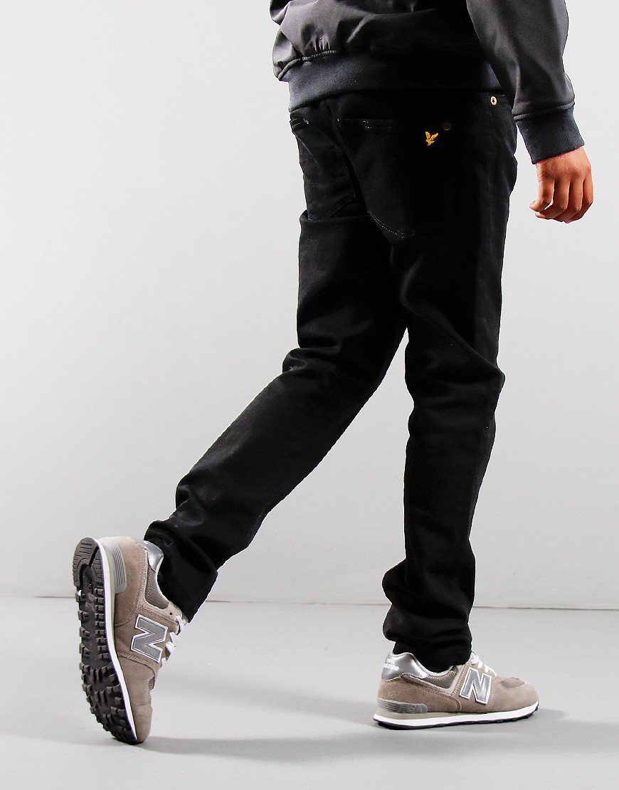Lyle Scott Junior Skinny Jean Black Terraces Menswear