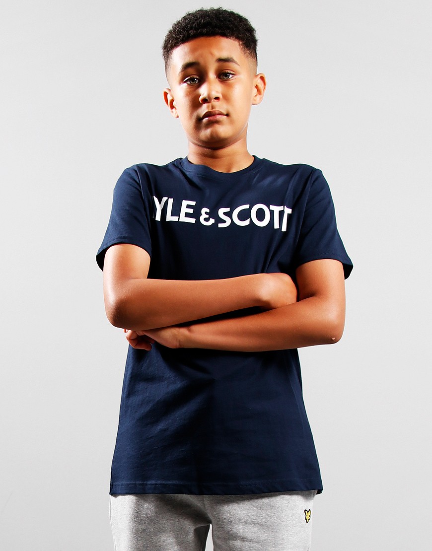 lyle and scott boys t shirt