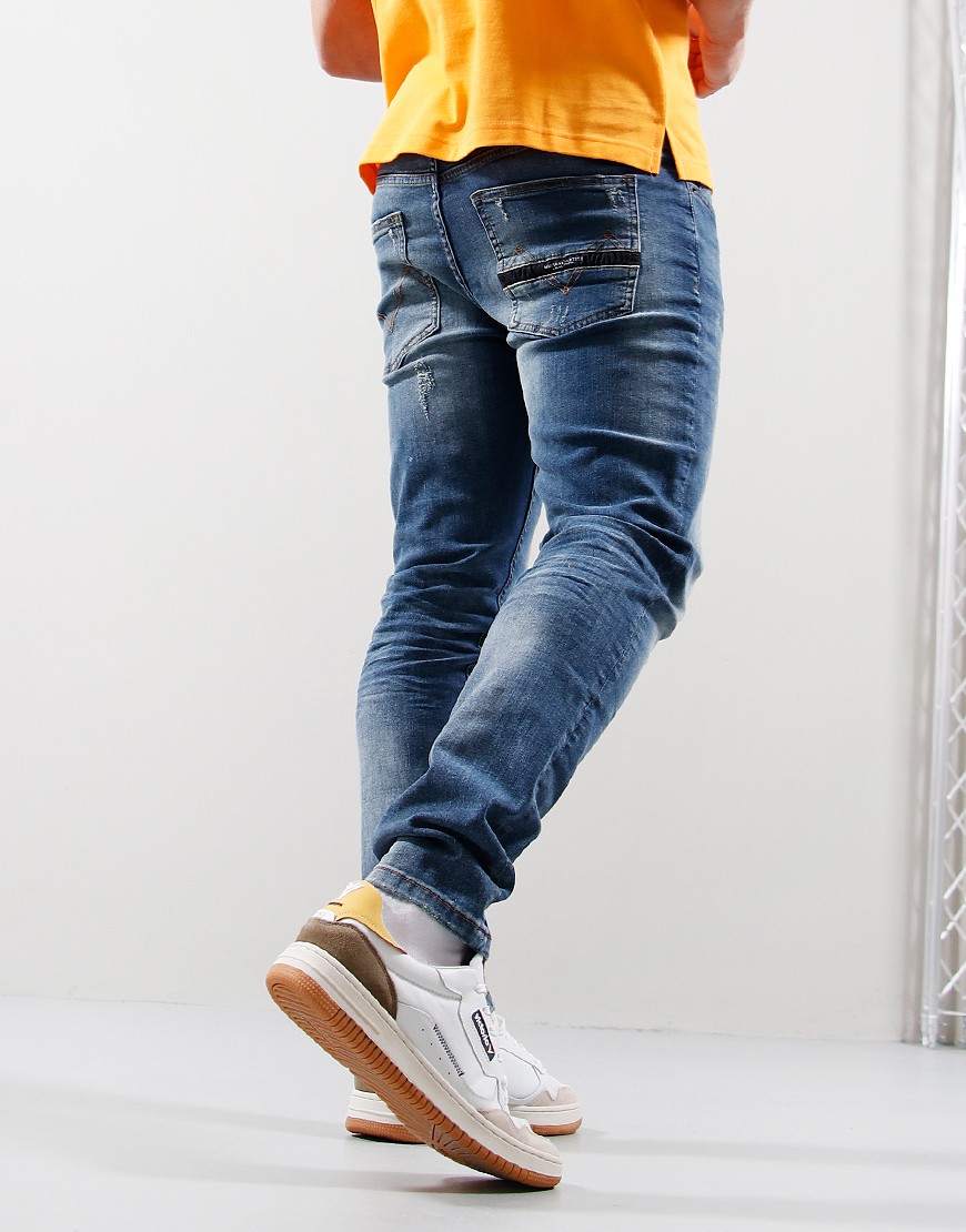 Marshall Artist Slim Tapered Jeans Vintage Wash Terraces Menswear