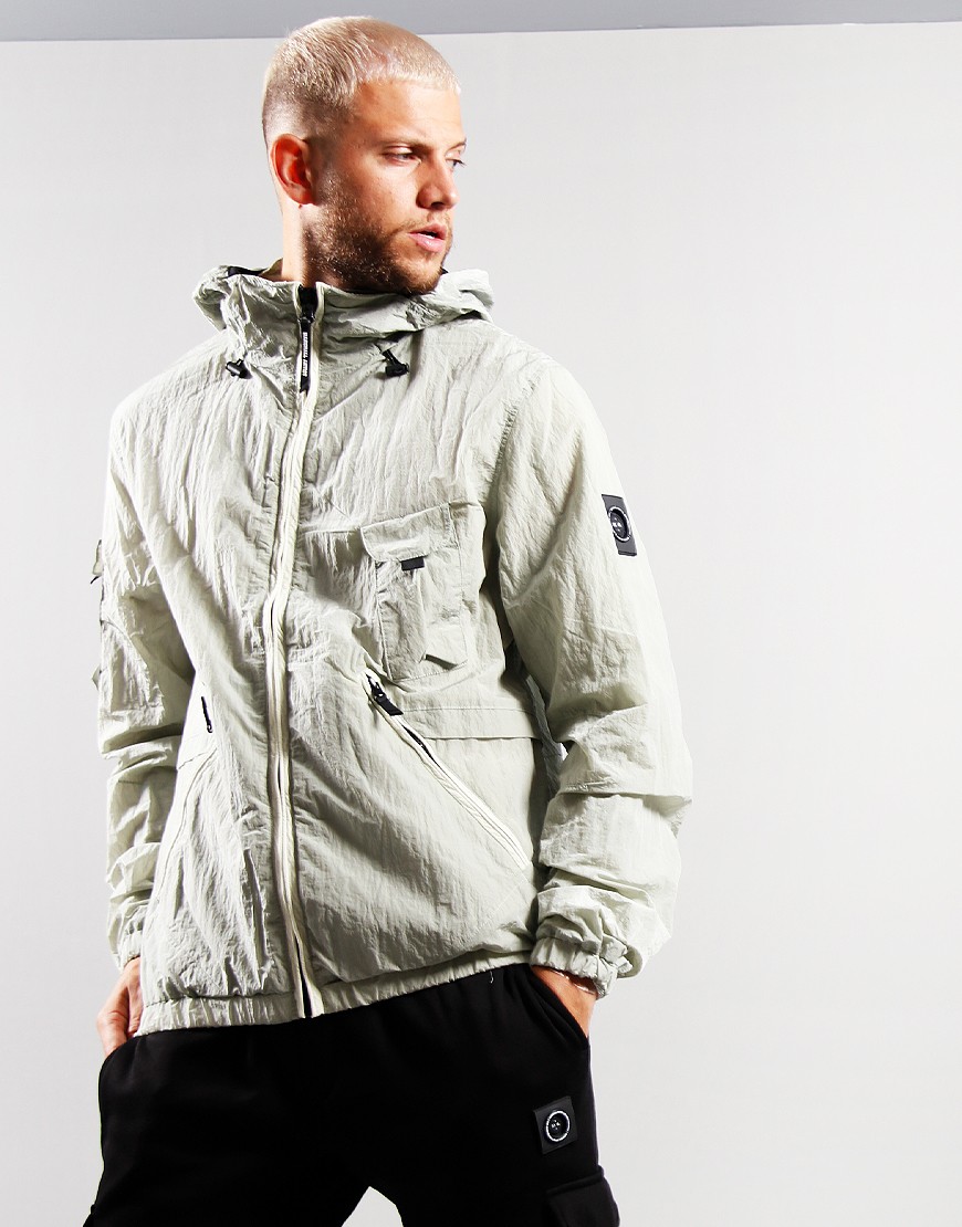 Marshall Artist Scudo Nylon Jacket Pistachio Terraces Menswear
