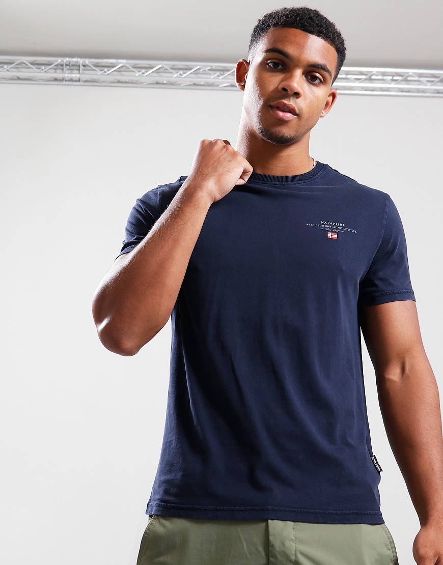 送料込★NAPAPIJRI★半袖Tシャツ Selbas Tシャツ Kappa カッパ メンズ 半袖 機能 Tシャツ グラフィック半袖T