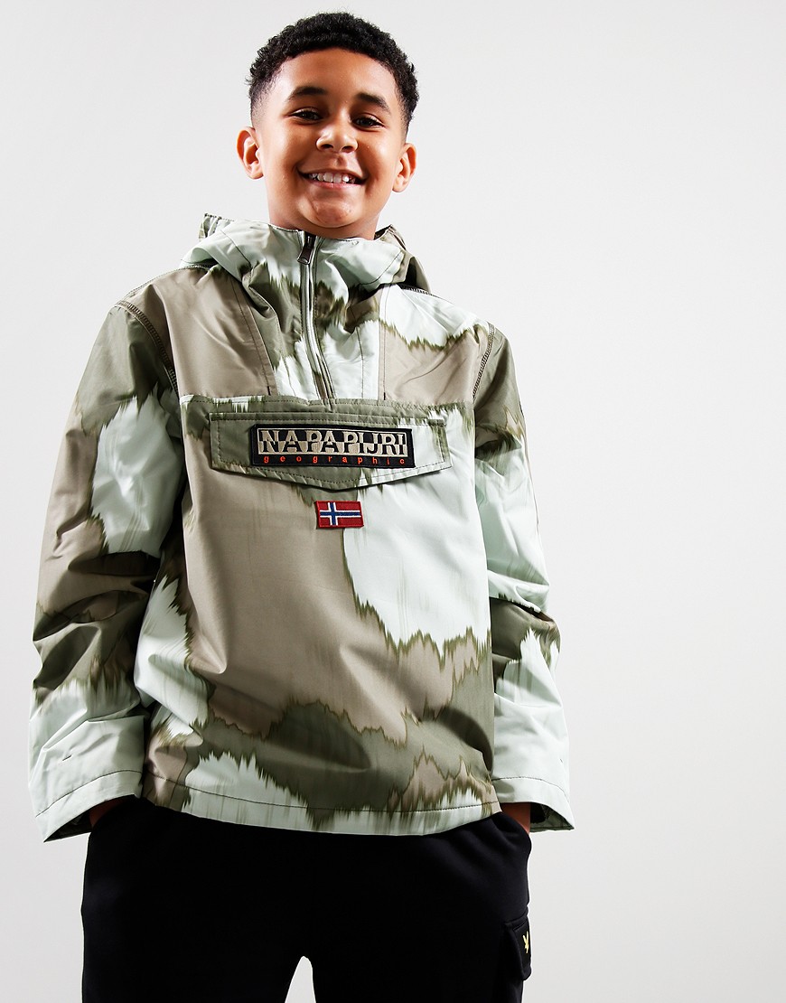 Napapijri Kids Rainforest All Over Print 1 Jacket Camo Terraces