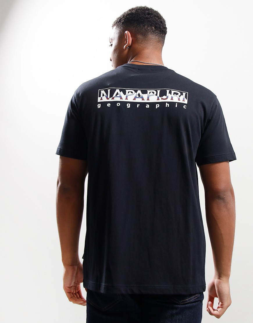 Napapijri S-Telemark T-Shirt Black - Terraces Menswear