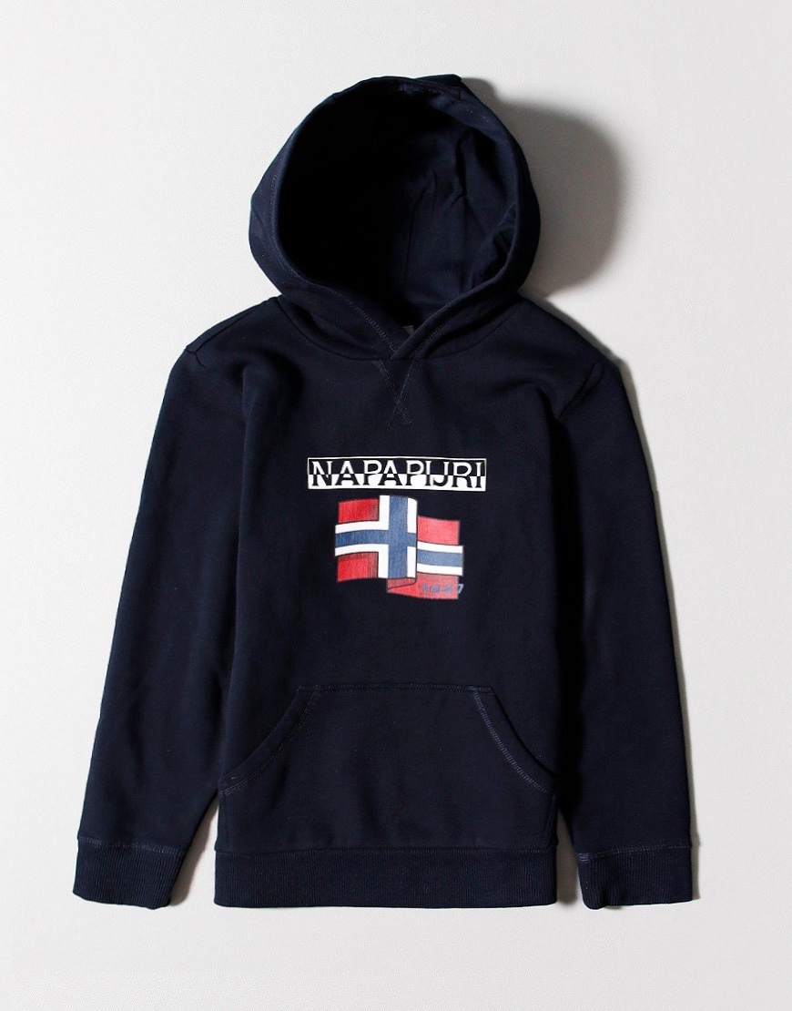 napapijri hoodie blue