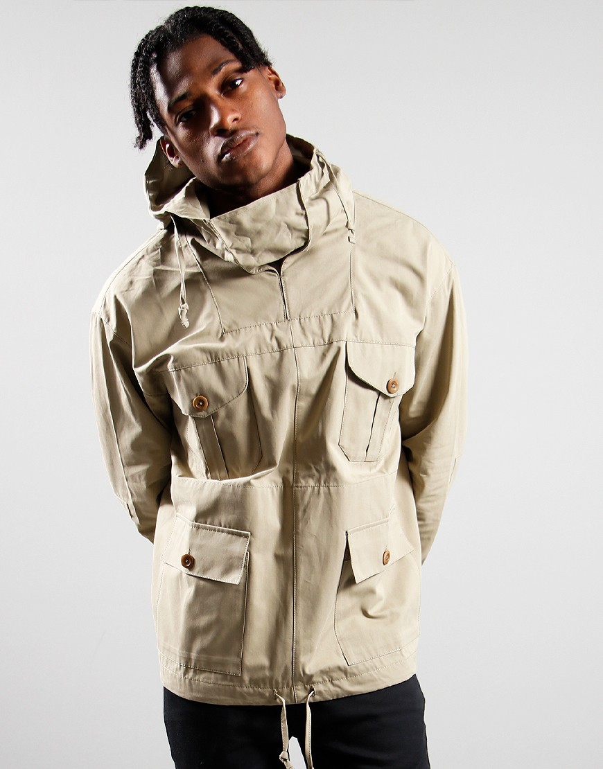 Nigel Cabourn Army Smock Wash Army - Terraces Menswear Nigel Cabourn Army Smock Wash Army - Terraces Menswear