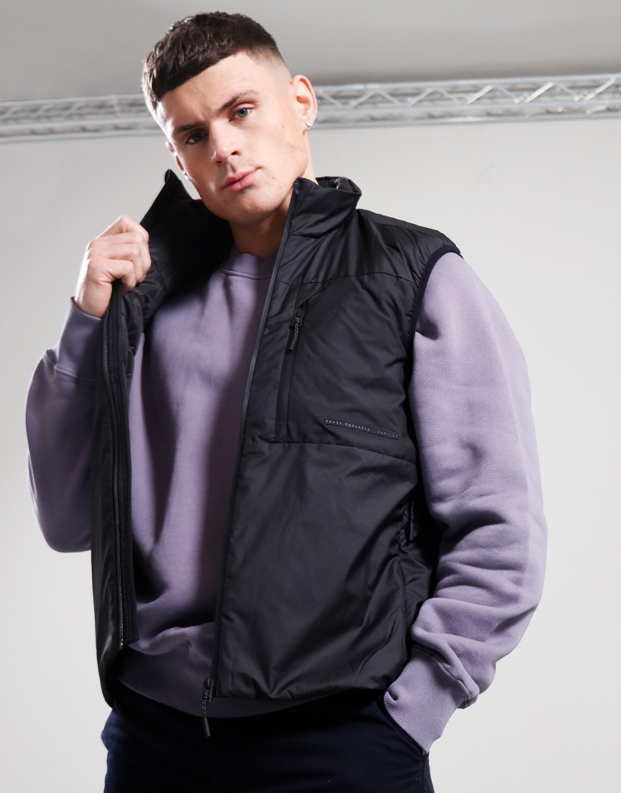Norse Projects Pertex Quantum Vest Black Terraces Menswear