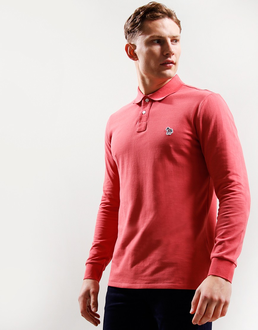 Paul smith zebra long sleeve polo cheap