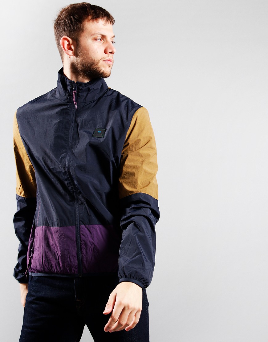 Paul Smith Packaway Track Jacket 49 Navy Terraces Menswear