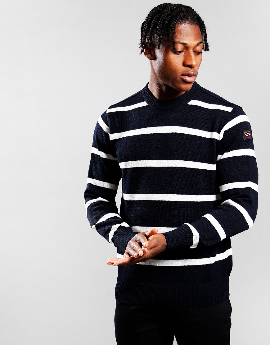 Paul and top shark striped jumper