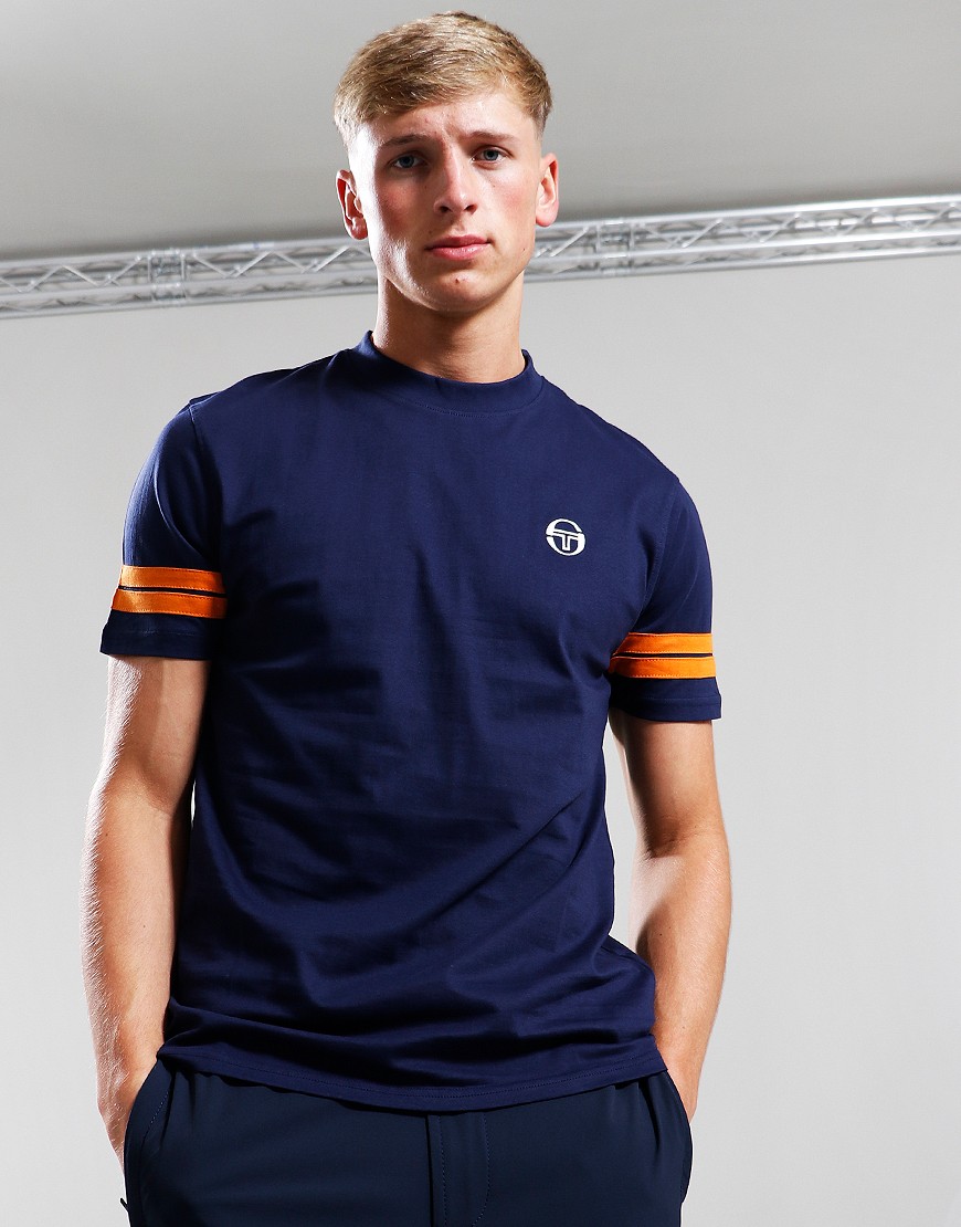 Sergio Tacchini Grello T-Shirt Maritime/Marmalade - Terraces