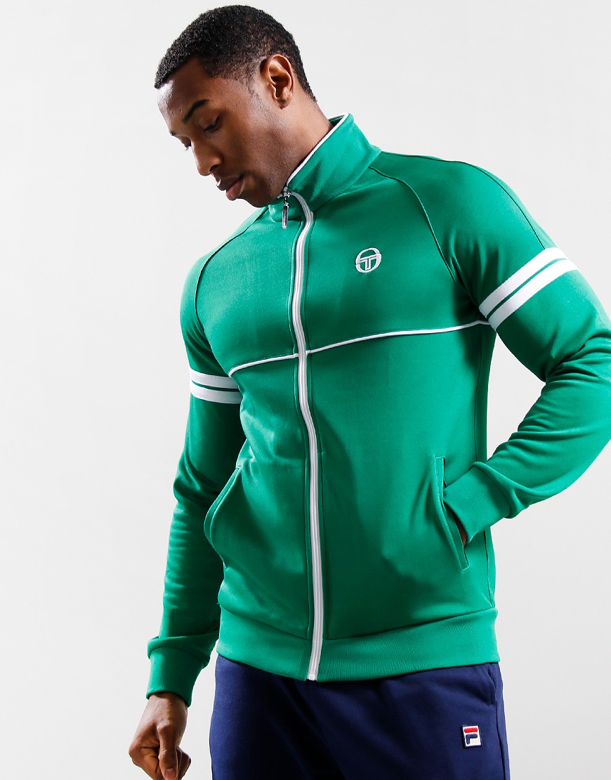 Sergio Tacchini Orion Track Top Jolly Green - Terraces Menswear