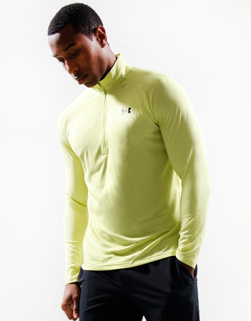 Under armour cheap yellow polo