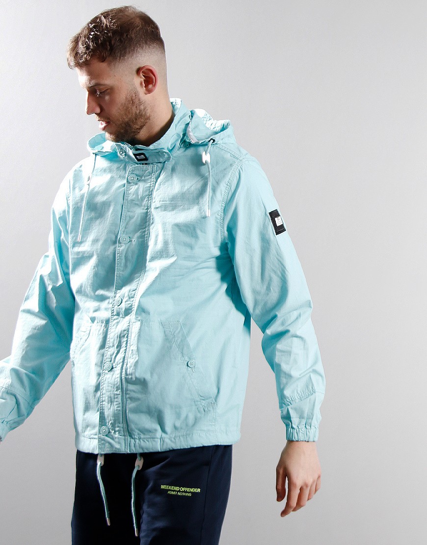 Weekend Offender Naz Jacket Aqua - Terraces Menswear